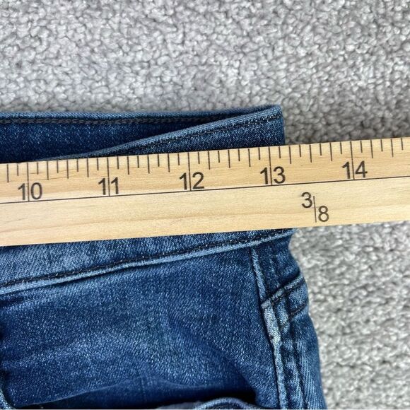 Ayr The Chiller Jeans Women’s 26* Blue Skinny Mid-Rise Dark Denim Stretch - Picture 9 of 13